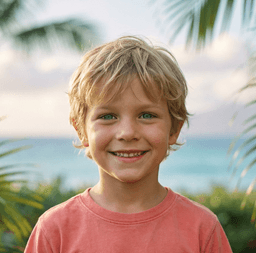 Young Maui Braces patient during orthodontic growth monitoring — early orthodontic treatment in Kahului